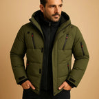 Men's Waterproof Winter Coat Green