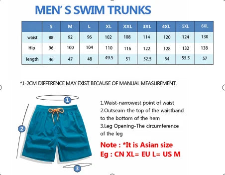 Men's 3D Coconut Tree Print Beach Shorts