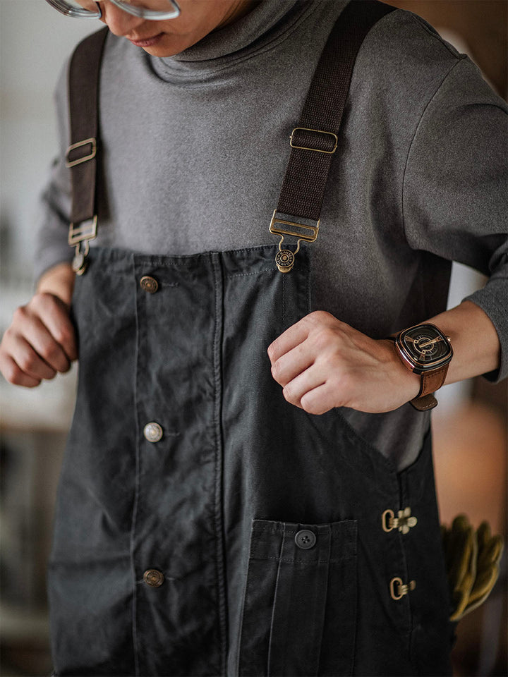 Men's Canvas Work Overalls