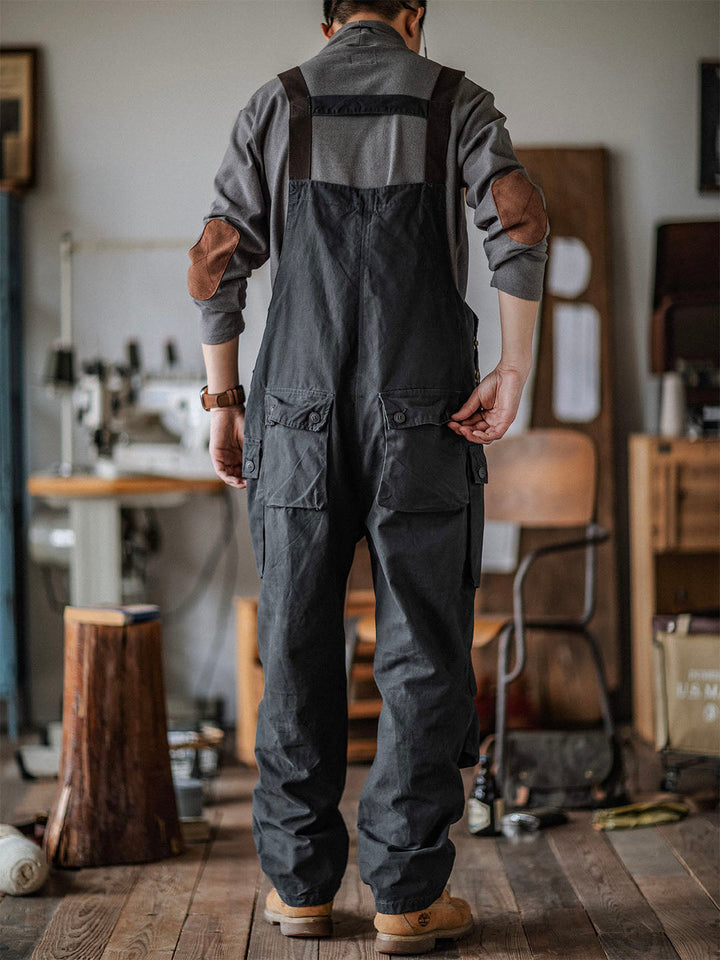 Men's Canvas Work Overalls