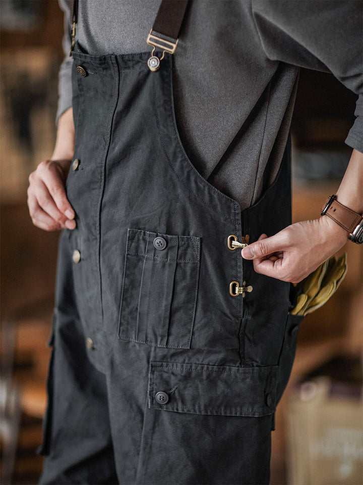 Men's Canvas Work Overalls