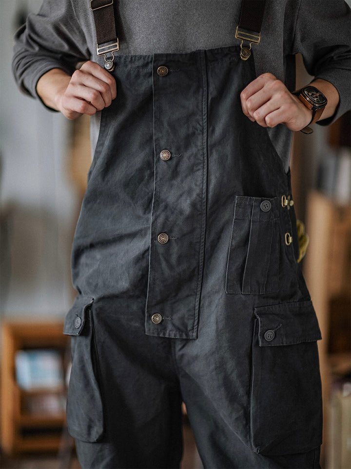Men's Canvas Work Overalls