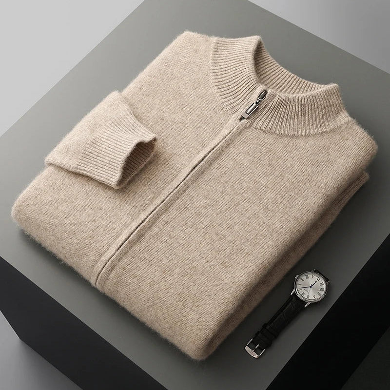 Men's Cashmere Cardigan - Luxurious Soft Knitwear