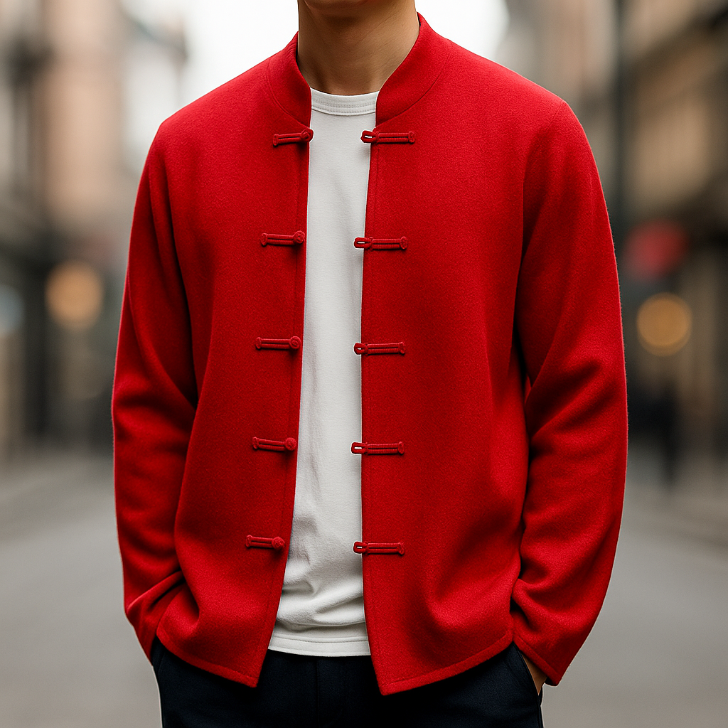 Men's Cashmere Cardigan - Luxurious Warmth and Style