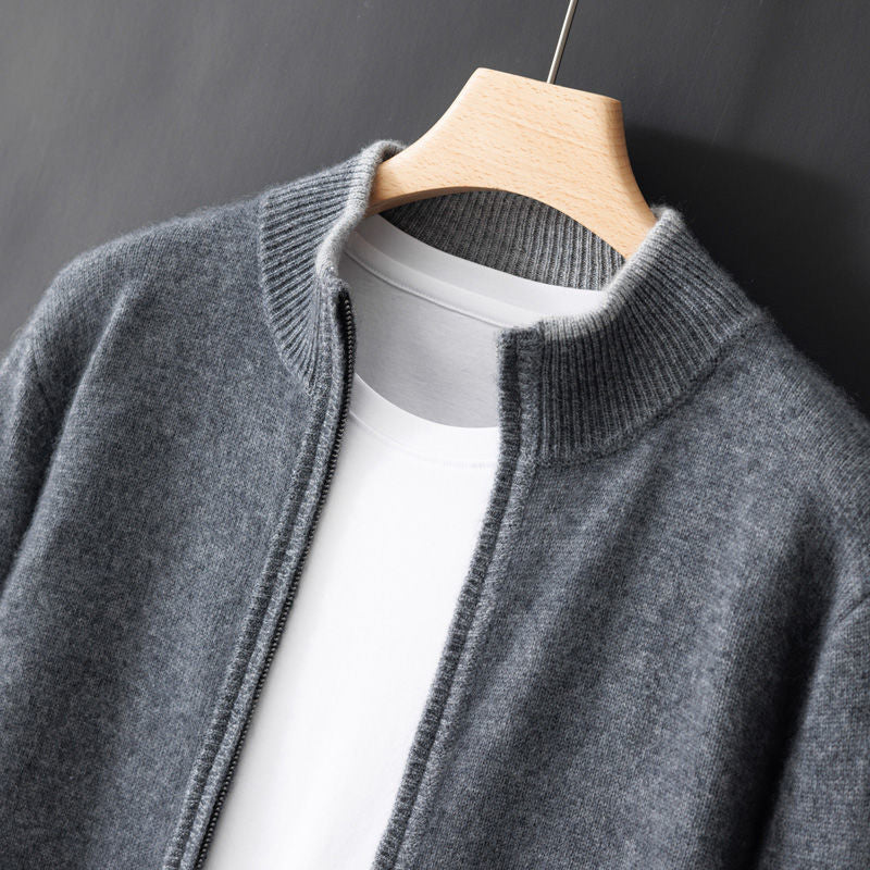 Men's Cashmere Cardigan in Amalfi Style