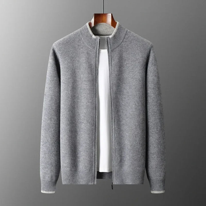 Men's Cashmere Cardigan in Amalfi Style