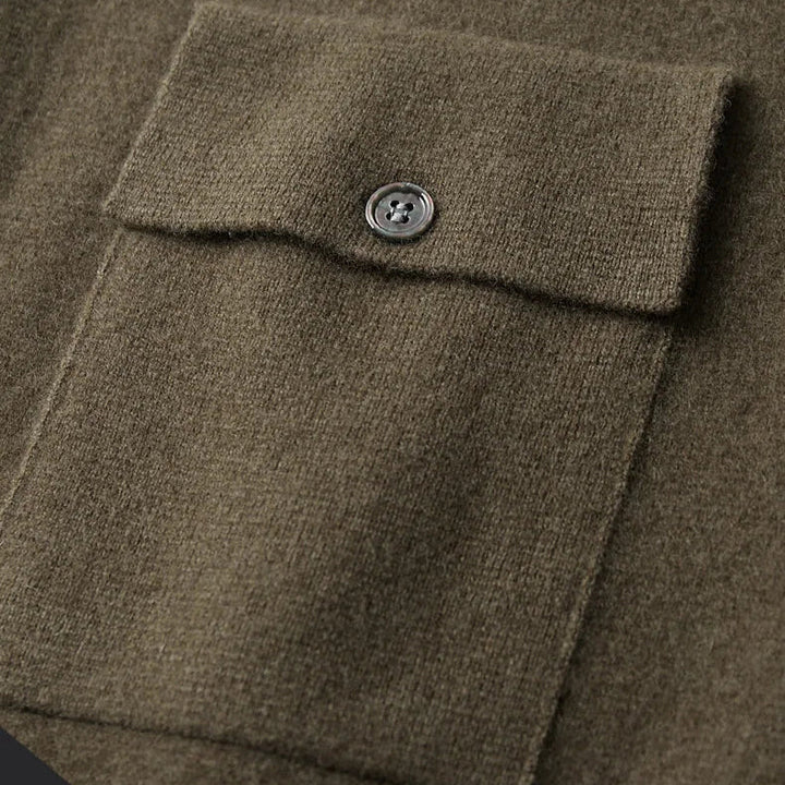 Men's Cashmere Cardigan in Milano Style
