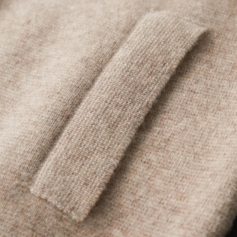 Men's Cashmere Cardigan in Roma Style