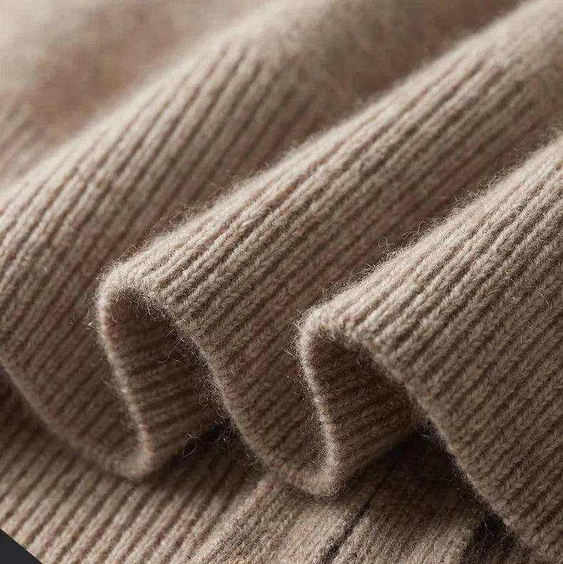 Men's Cashmere Cardigan in Roma Style