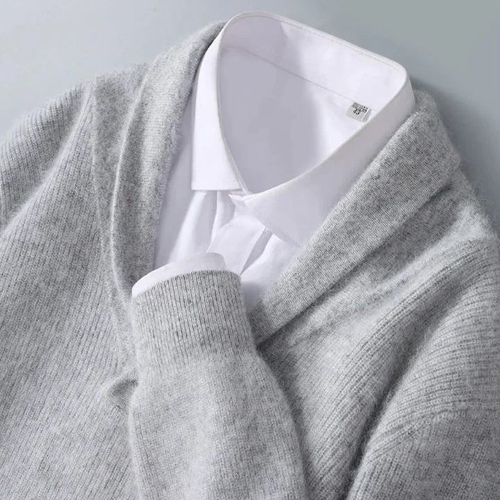 Men's Cashmere Pullover Sweater