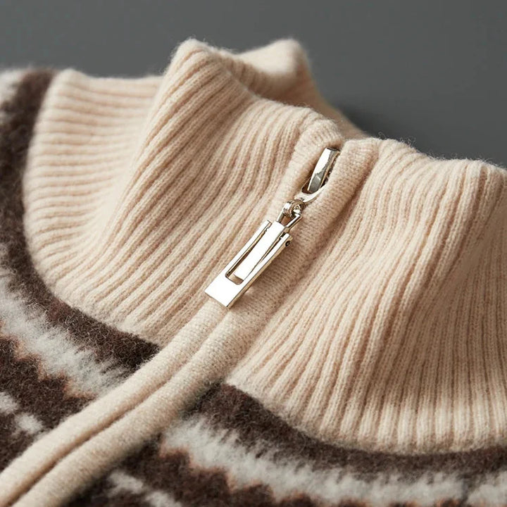 Men's Cashmere Sweater - Alpine Style