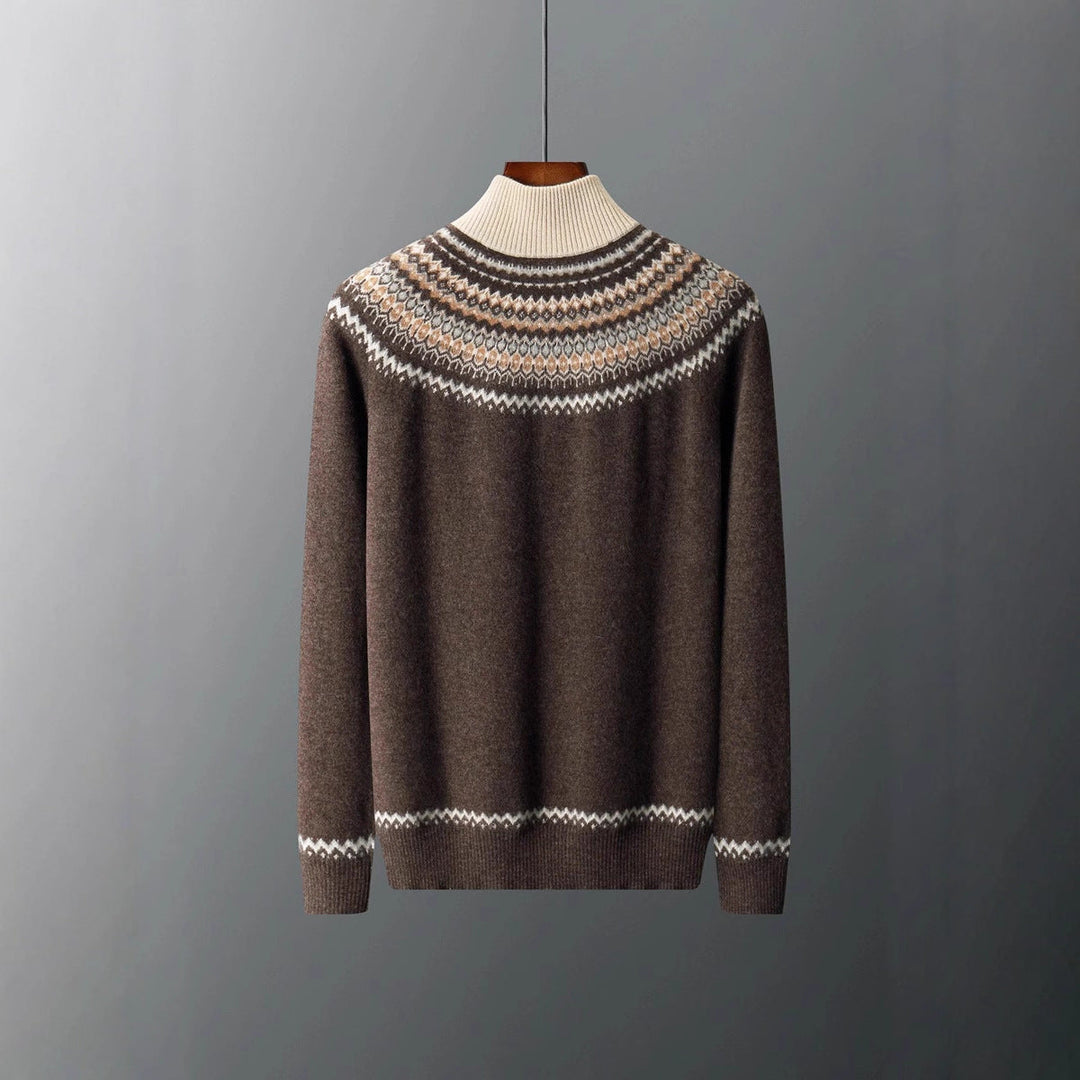 Men's Cashmere Sweater - Alpine Style