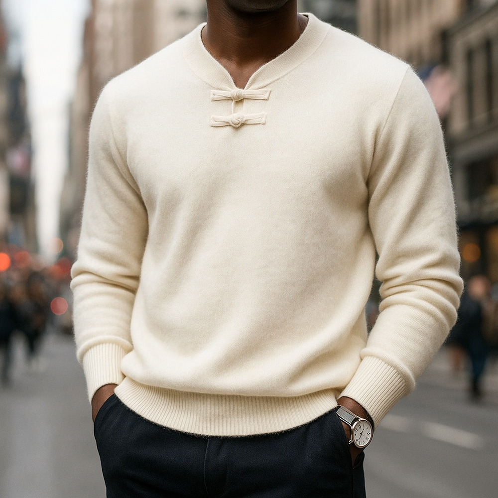 Men's Cashmere Sweater - Luxurious Comfort and Style