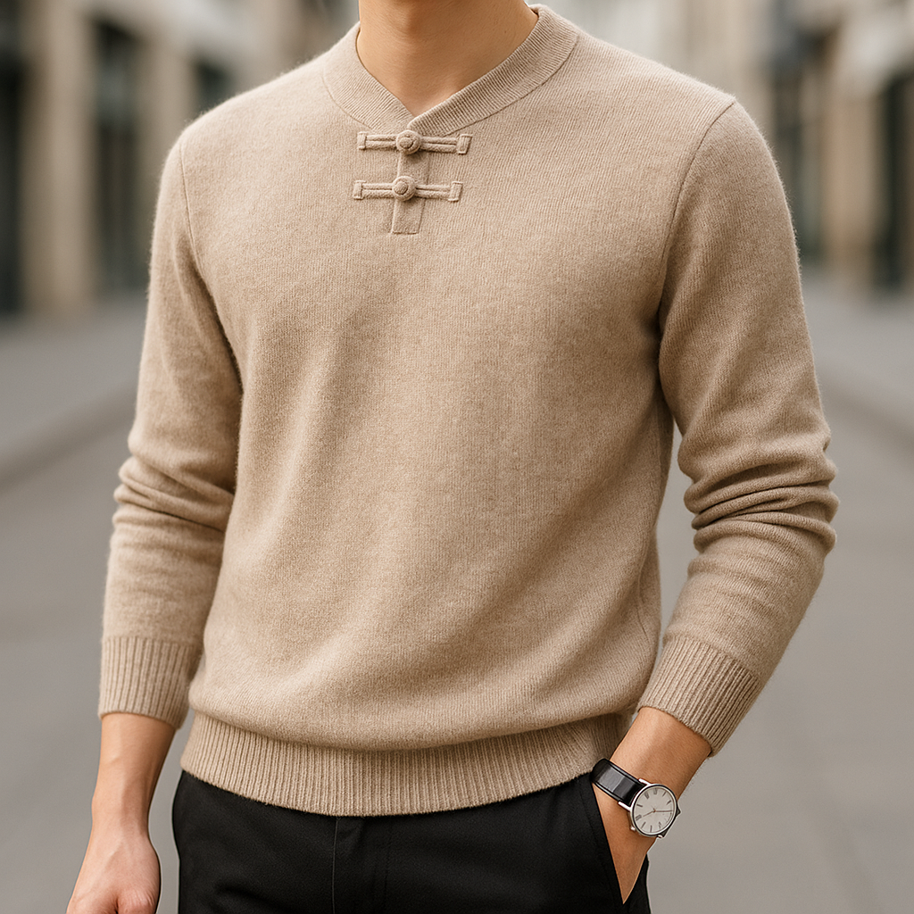 Men's Cashmere Sweater - Luxurious Comfort and Style