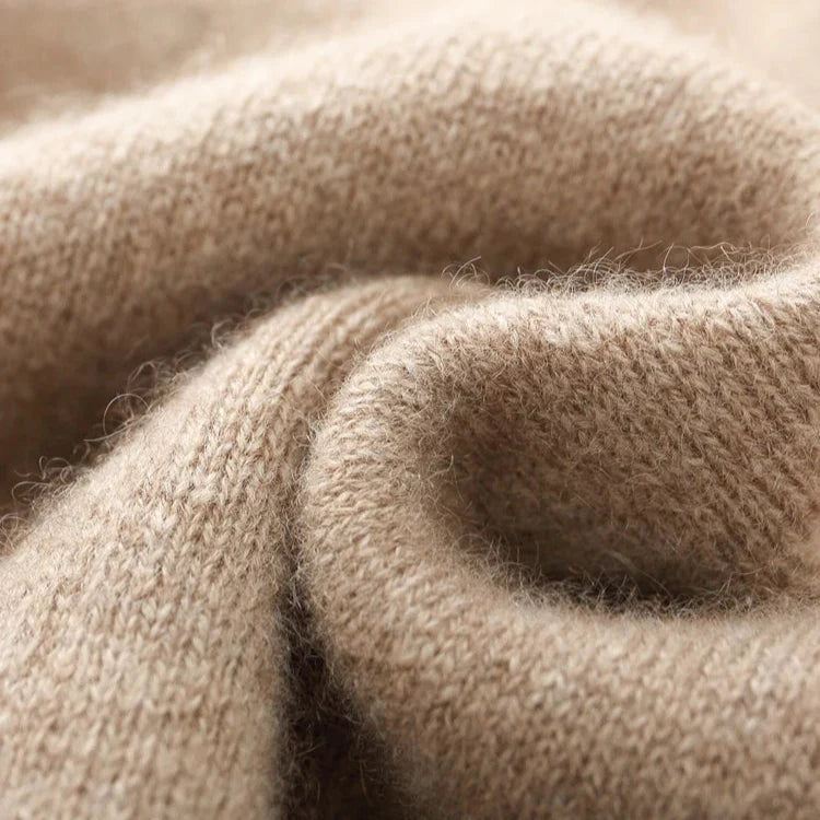 Men's Cashmere Zip Cardigan