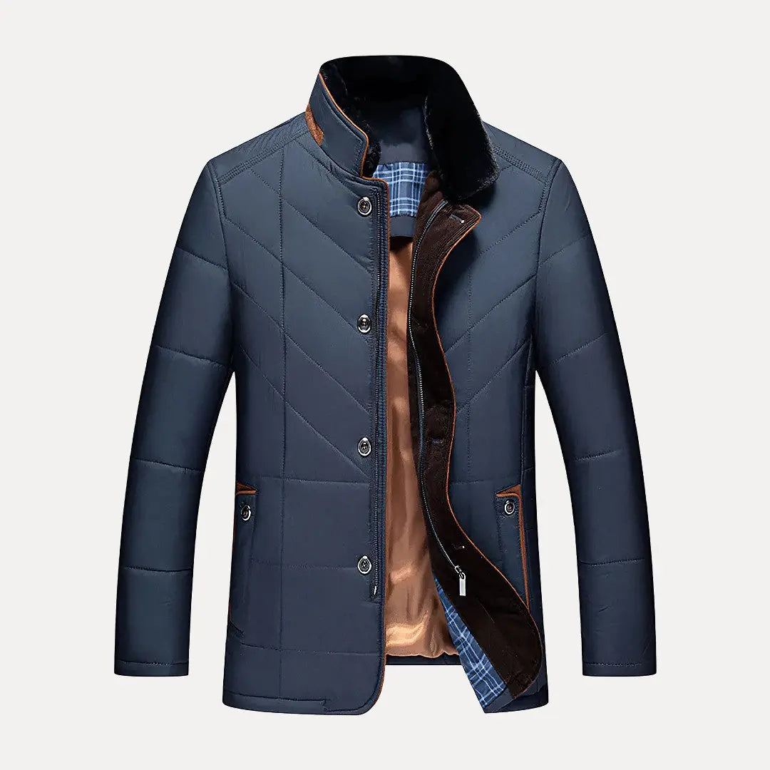 Men's Classic Heritage Padded Jacket Royal Blue