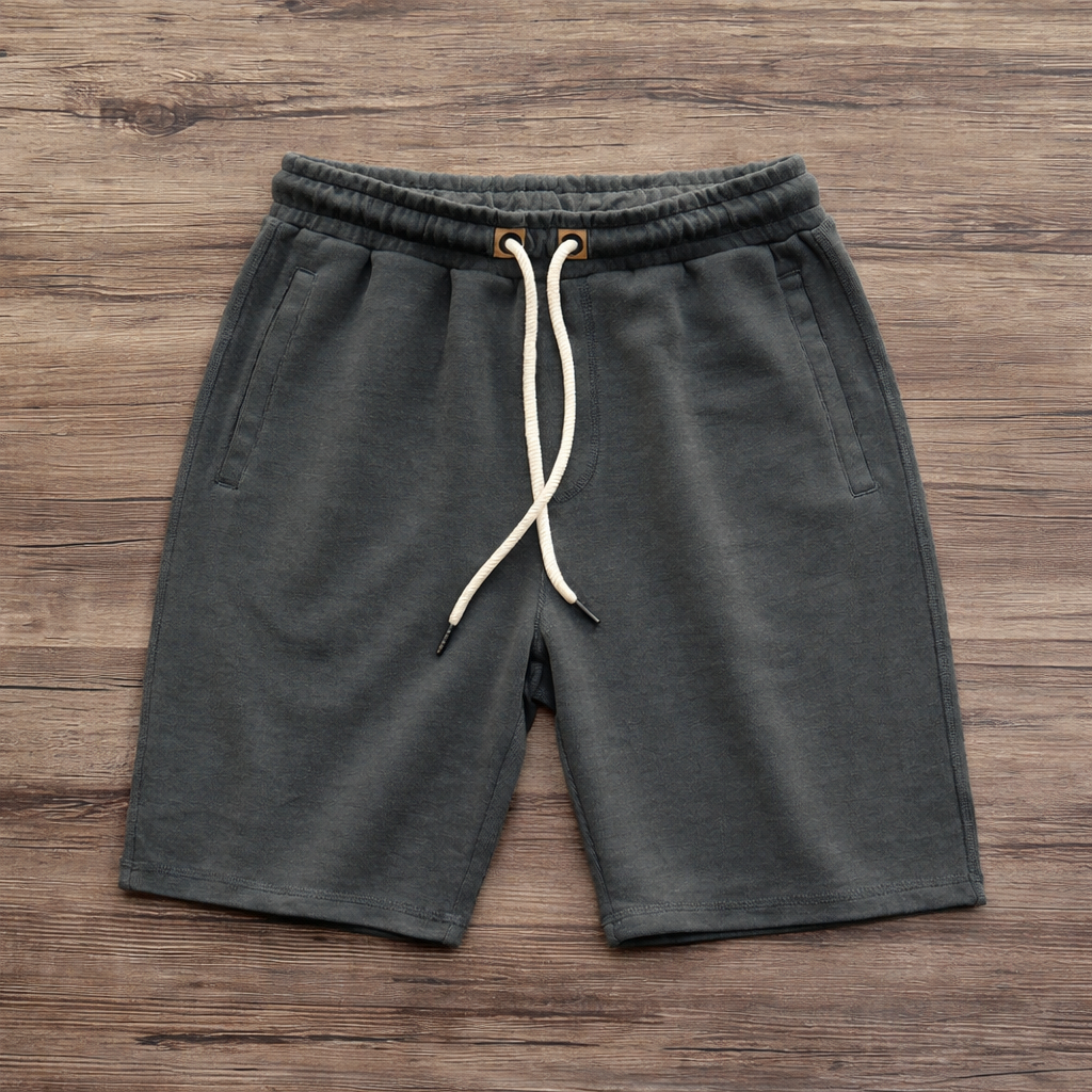 Men's Cotton Shorts - Comfortable and Stylish Summer Wear Gray