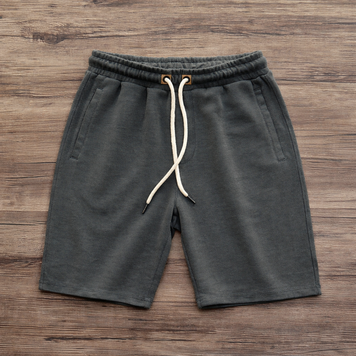 Men's Cotton Shorts - Comfortable and Stylish Summer Wear Gray