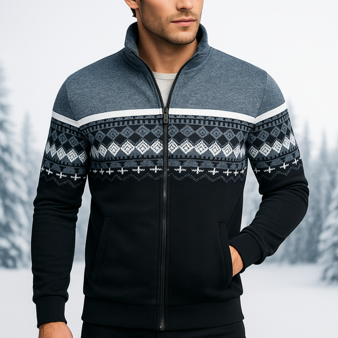 Men's Cozy Winter Sweater Black