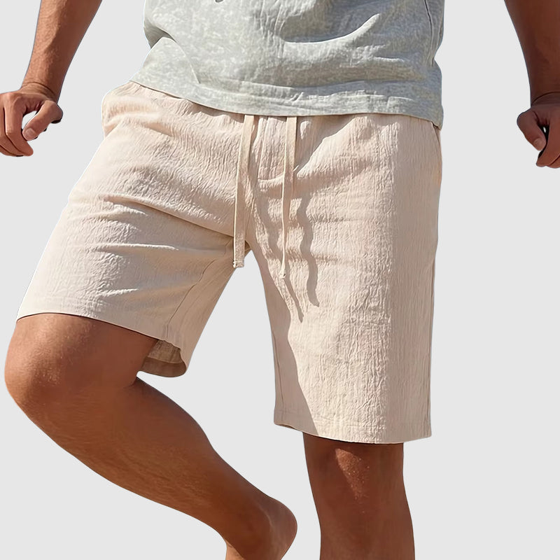 Men's Drawstring Swim Shorts - Quick-Dry Beachwear-MODAUTLET