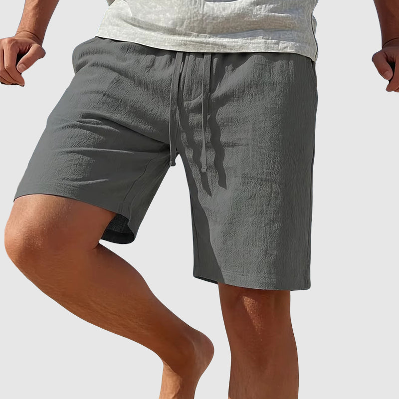 Men's Drawstring Swim Shorts - Quick-Dry Beachwear-MODAUTLET