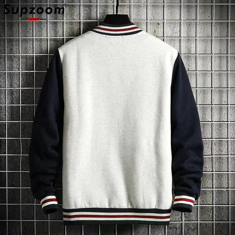 Men's Fleece Bomber Jacket by Supzoom