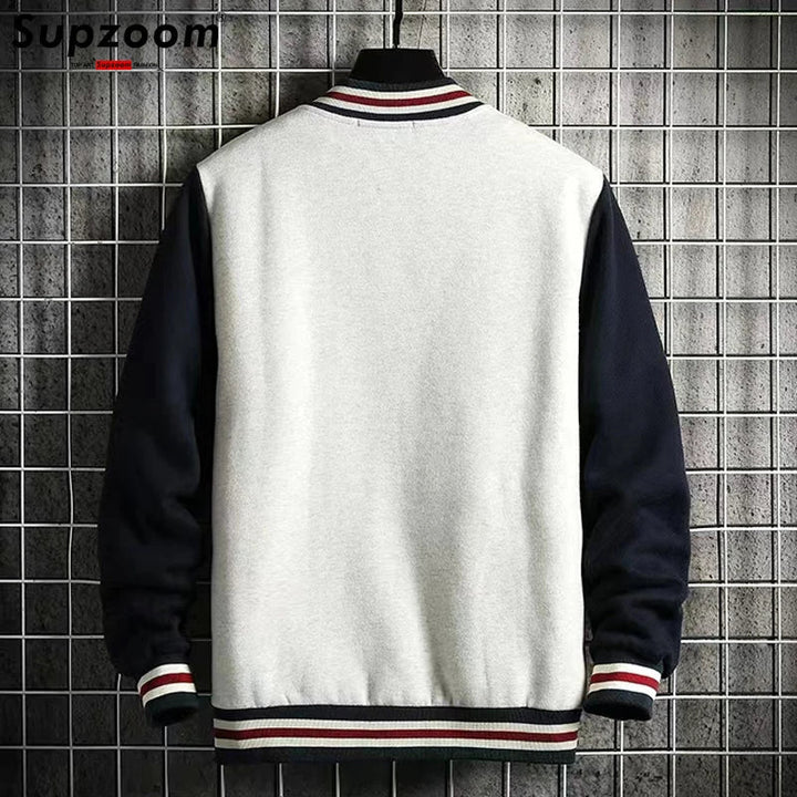 Men's Fleece Bomber Jacket by Supzoom