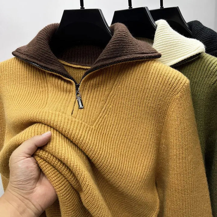 Men's Fleece Jacket - Cozy and Stylish Outerwear Sunburst