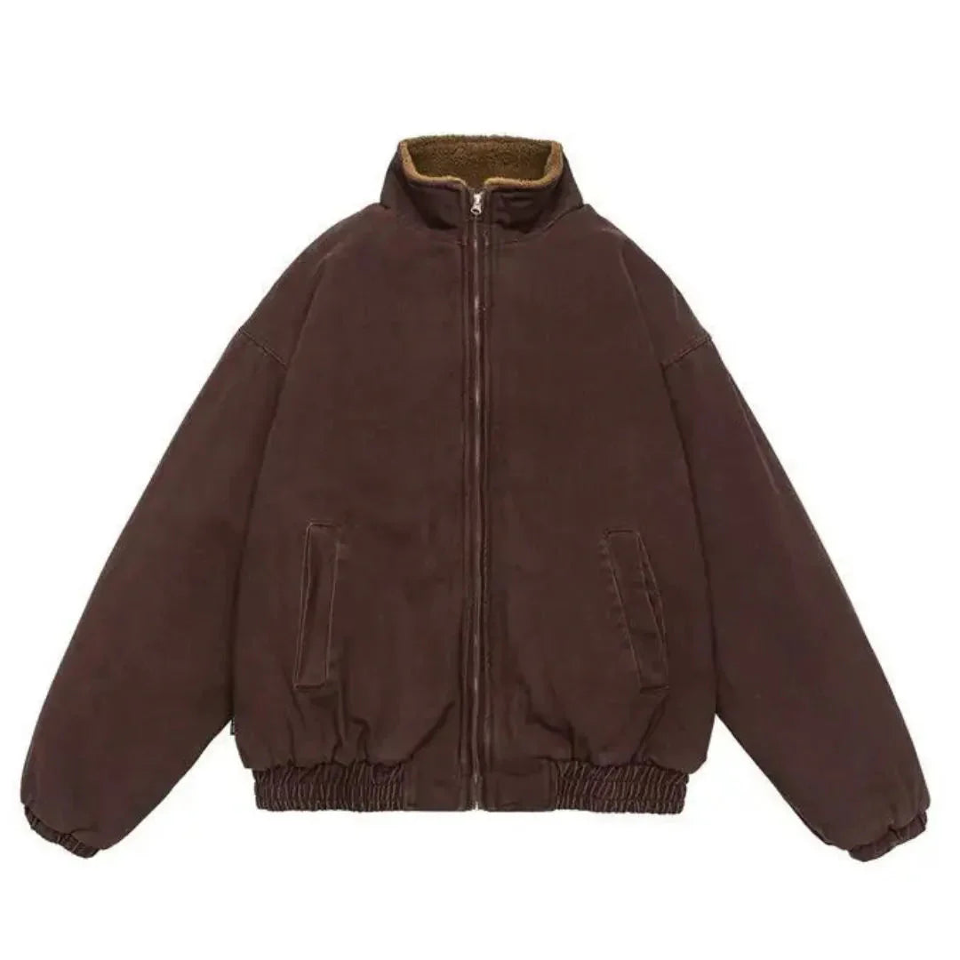 Men's Fleece-Lined Padded Jacket