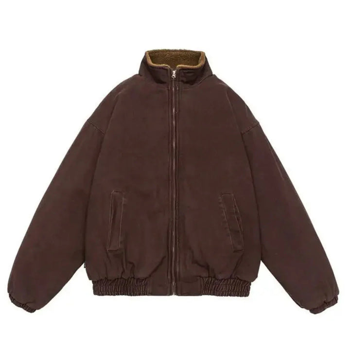 Men's Fleece-Lined Padded Jacket