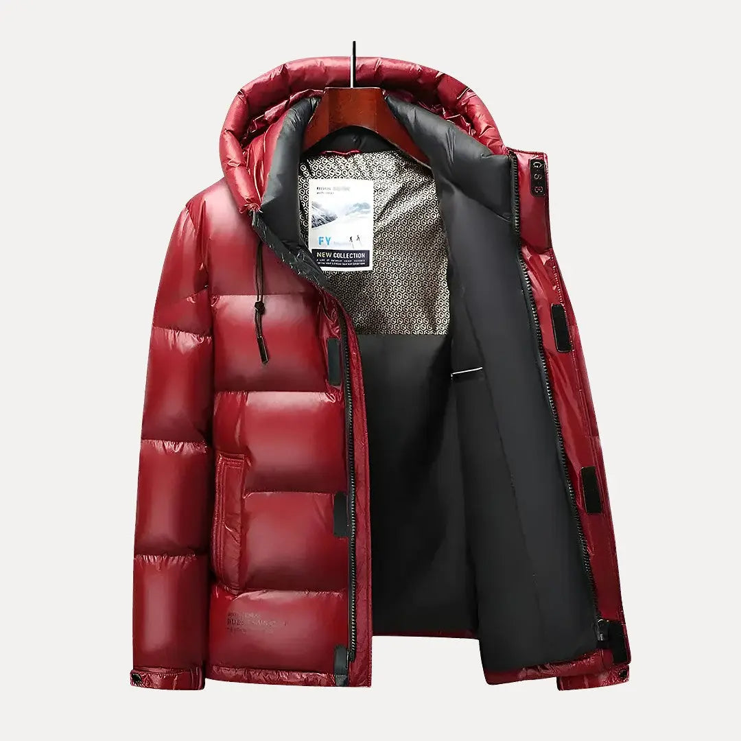 Men's Hooded Down Winter Jacket