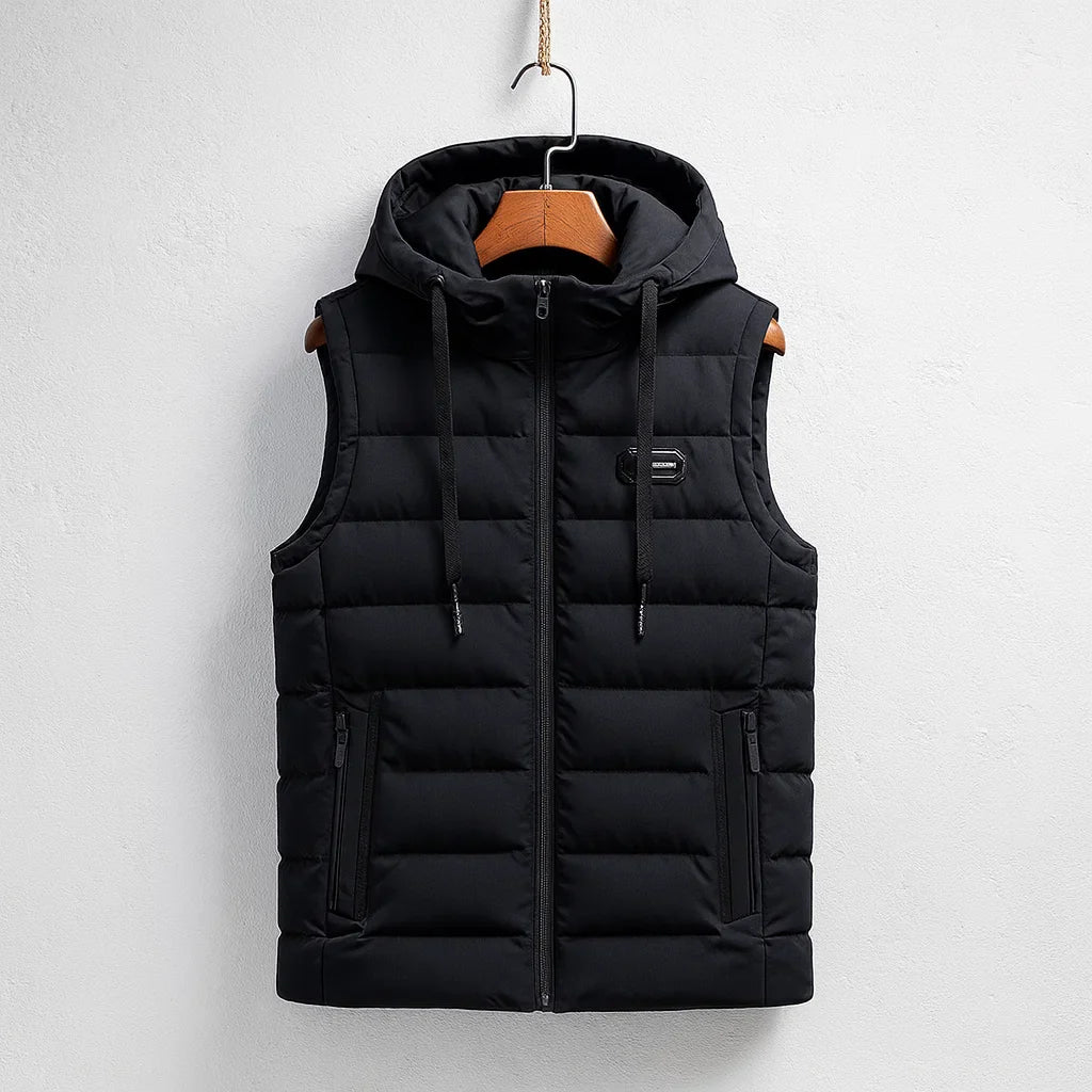 Men's Insulated Puffer Vest - Lightweight and Stylish Outerwear for Cold Weather-MODAUTLET