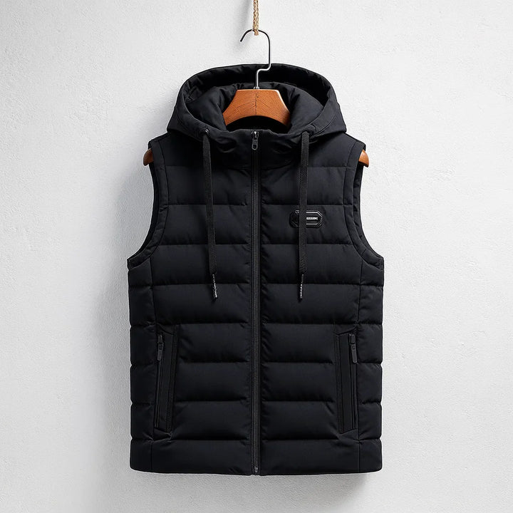 Men's Insulated Puffer Vest - Lightweight and Stylish Outerwear for Cold Weather-MODAUTLET