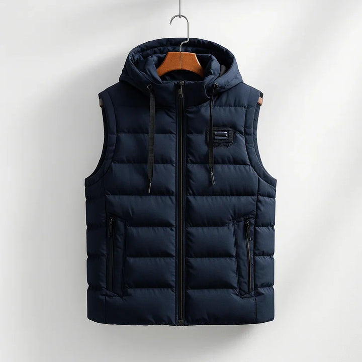 Men's Insulated Puffer Vest - Lightweight and Stylish Outerwear for Cold Weather-MODAUTLET