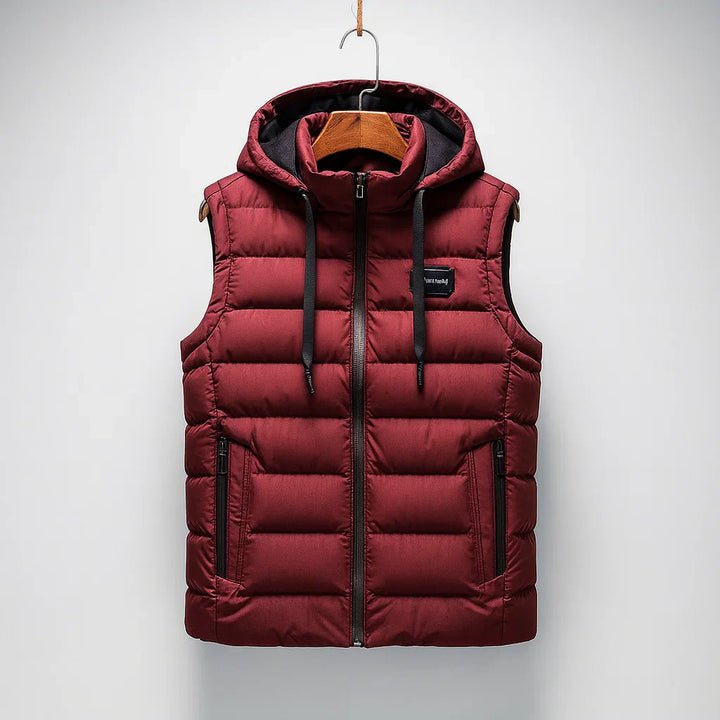 Men's Insulated Puffer Vest - Lightweight and Stylish Outerwear for Cold Weather-MODAUTLET