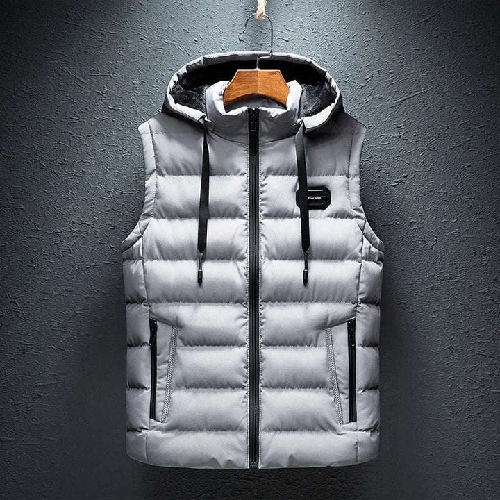 Men's Insulated Puffer Vest - Lightweight and Stylish Outerwear for Cold Weather-MODAUTLET