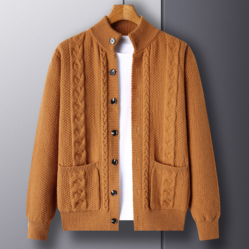 Men's Knit Cardigan - Monaco Style