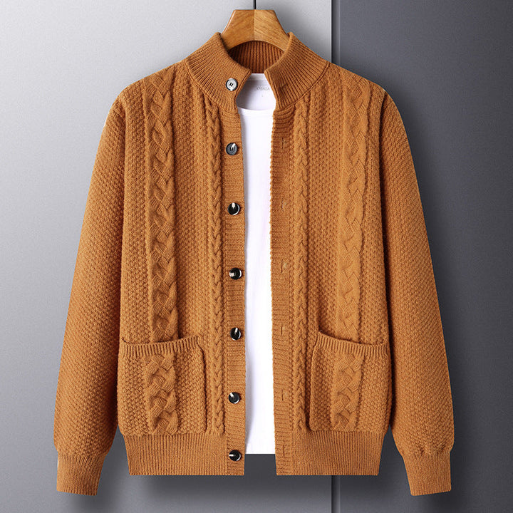 Men's Knit Cardigan - Monaco Style