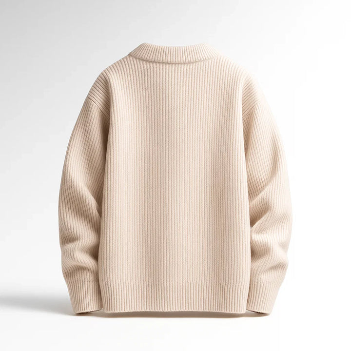 Men's Knit Sweatercoat - Montaro Style