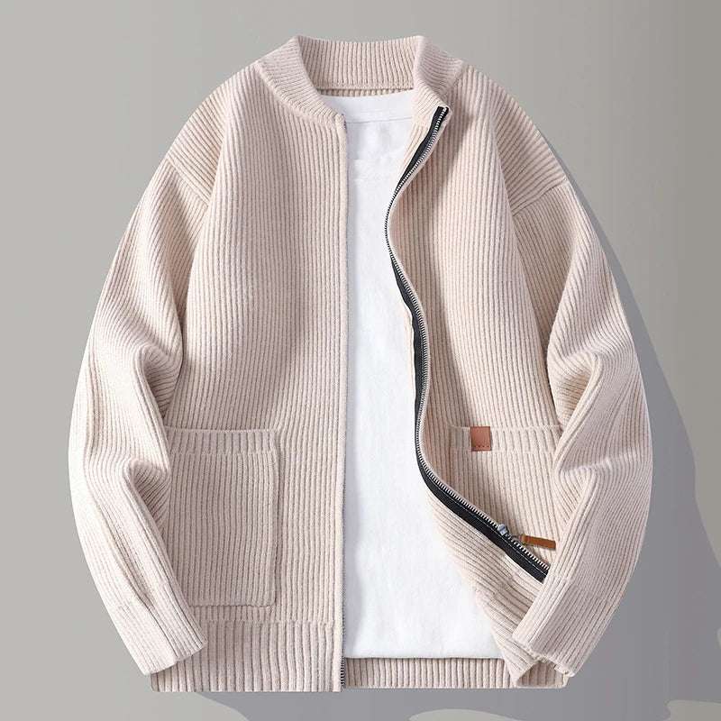 Men's Knit Sweatercoat - Montaro Style