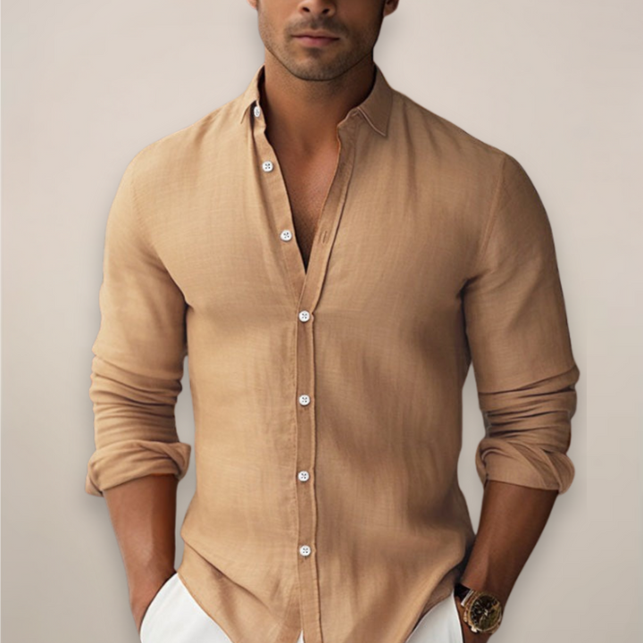 Elliott | Men's Casual Summer Button-Up Shirt