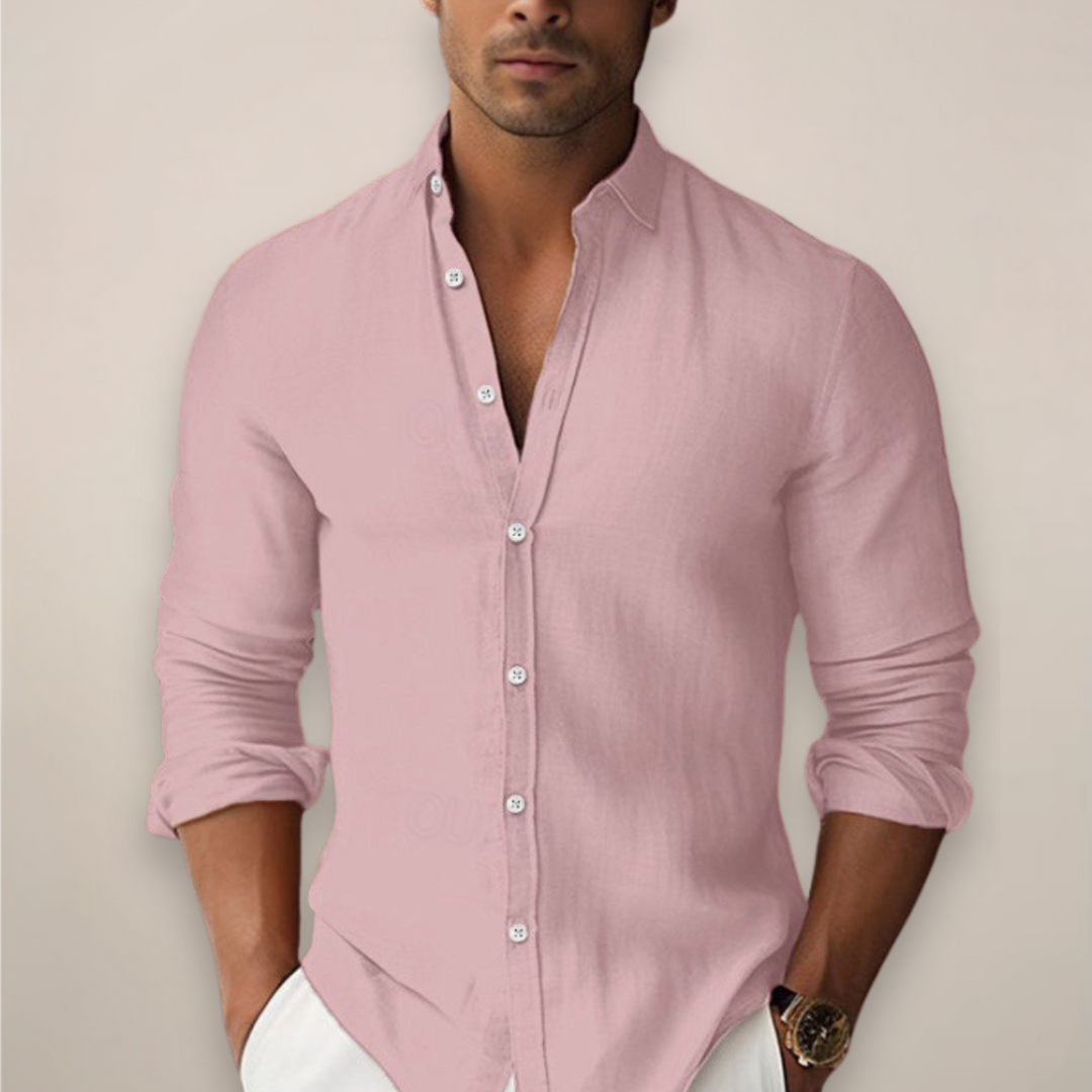 Elliott | Men's Casual Summer Button-Up Shirt