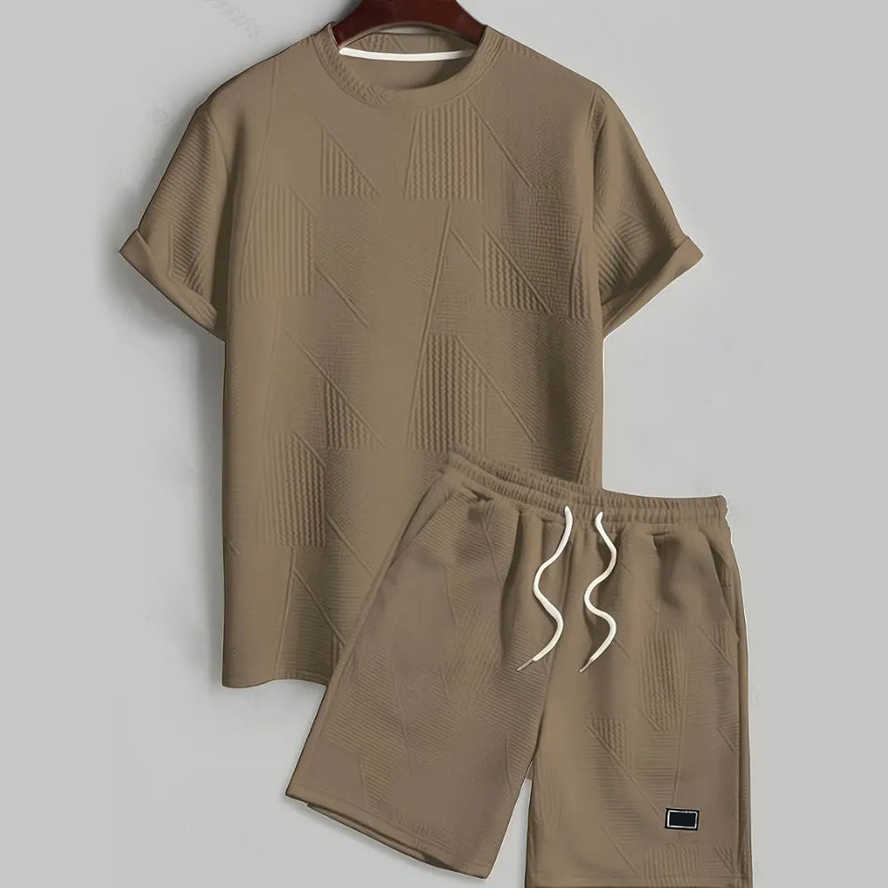 Men's Lounge Legend Duo Set Brown