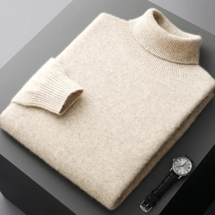 Men's Merini Sweater - Cozy Knit Pullover for Stylish Comfort Beige