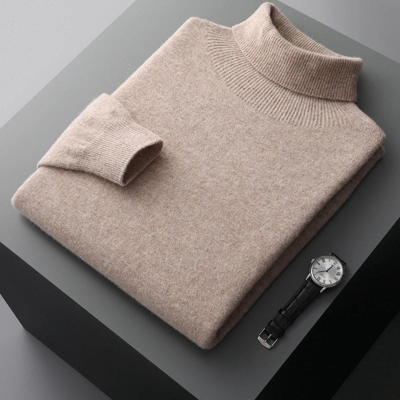Men's Merini Sweater - Cozy Knit Pullover for Stylish Comfort Brown