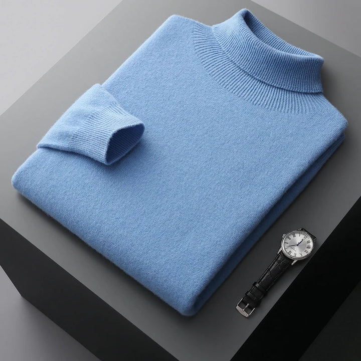 Men's Merini Sweater - Cozy Knit Pullover for Stylish Comfort Light Blue
