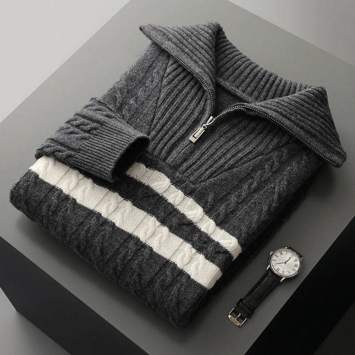 Men's Merino Wool Pullover Gray