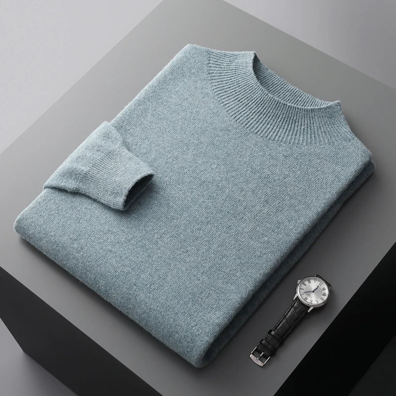 Men's Merino Wool Sweater Green