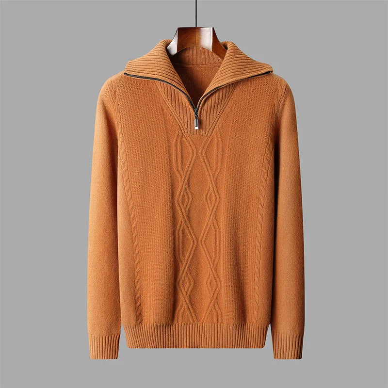 Men's Merino Wool Sweater - Stylish and Comfortable Knitwear