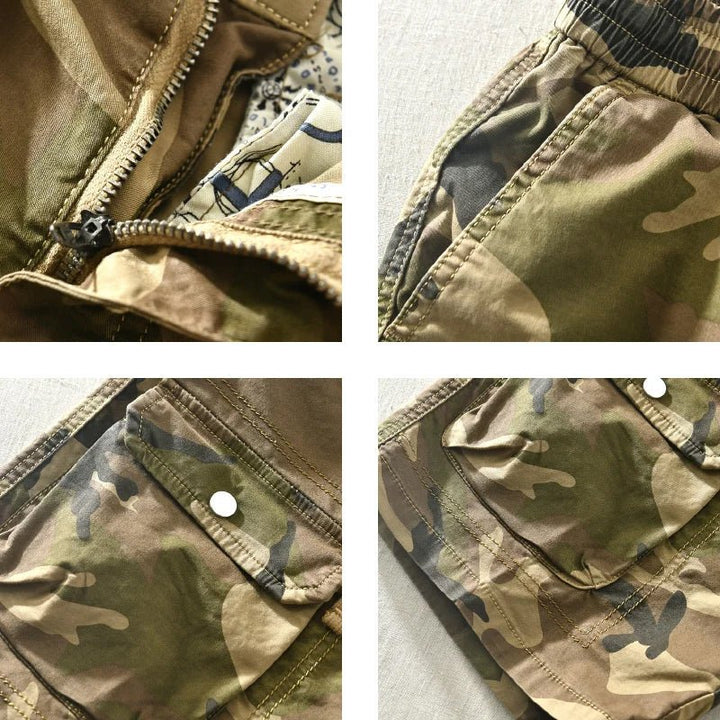Men's Performance Camo Shorts - Stylish and Functional